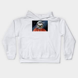 Astronaut Sloth Kids Hoodie